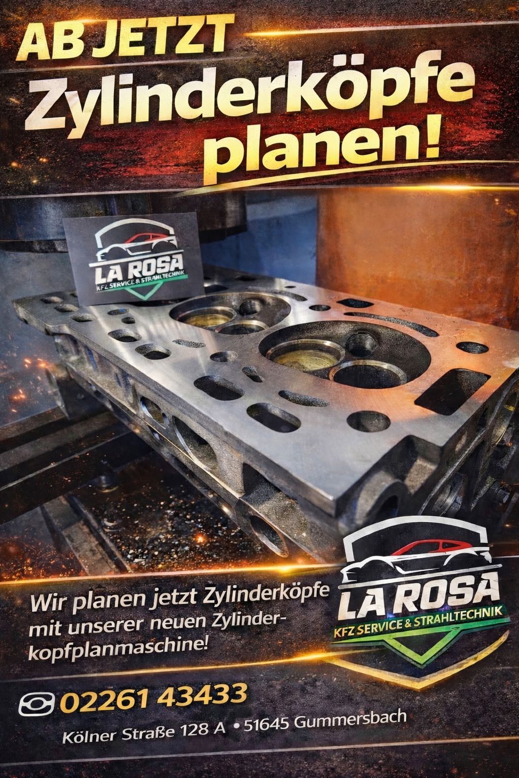 Dienstleistungen von Kfz Service & Strahltechnik La Rosa
